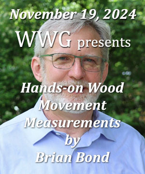 Hands-on Wood Movement Measurements by Brian Bond